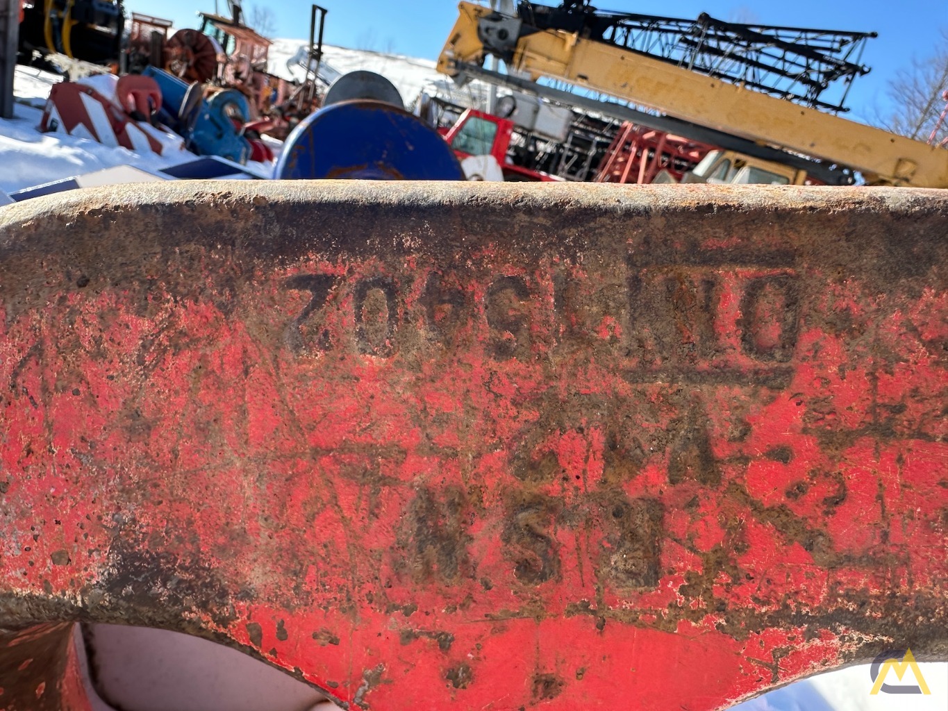 SINGLE SHEAVE HOOK BLOCK, 40 TON CAPACITY 4