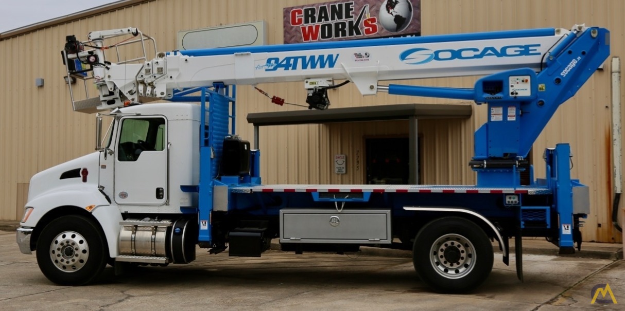 Socage 94TWW 0.66-Ton Aerial Man Lift 2