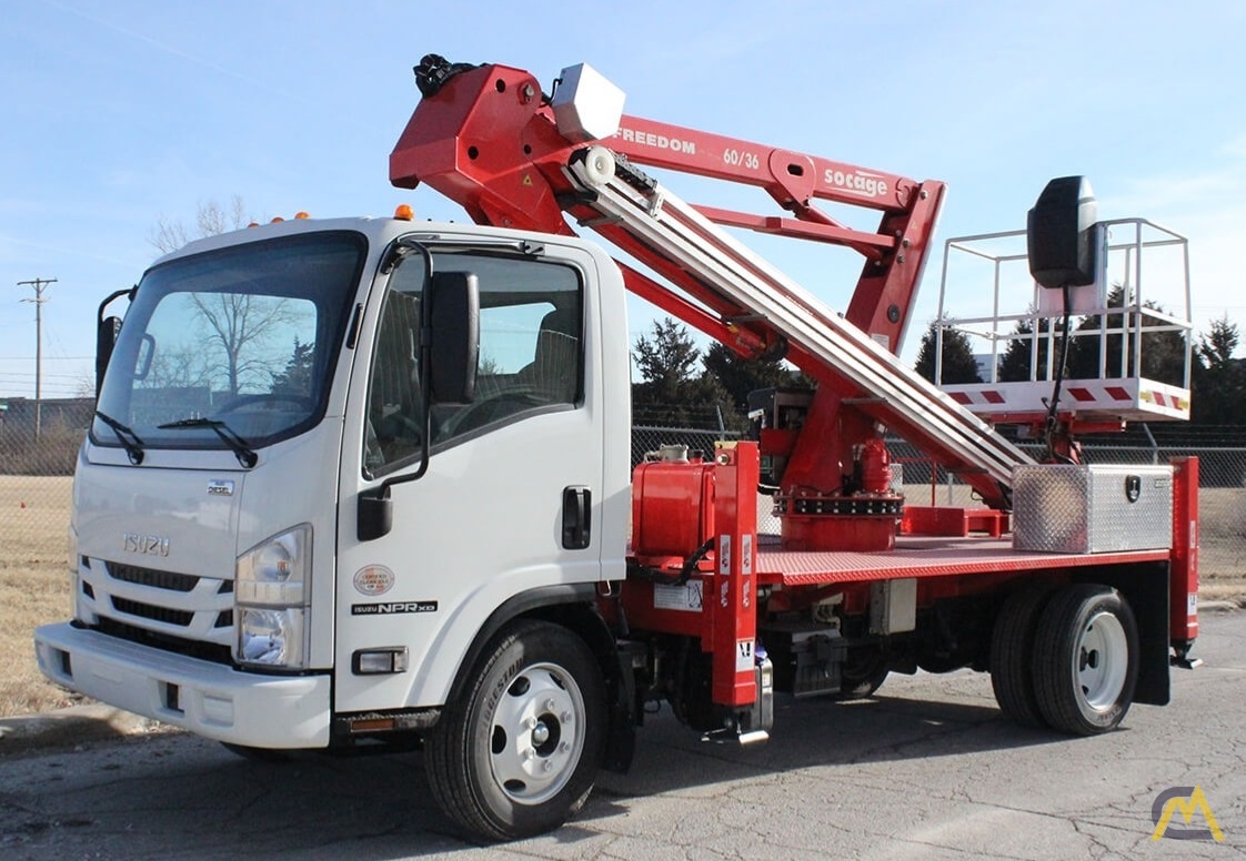 Socage Freedom 60/36 .15Ton Aerial Man Lift For Sale Bucket Truck
