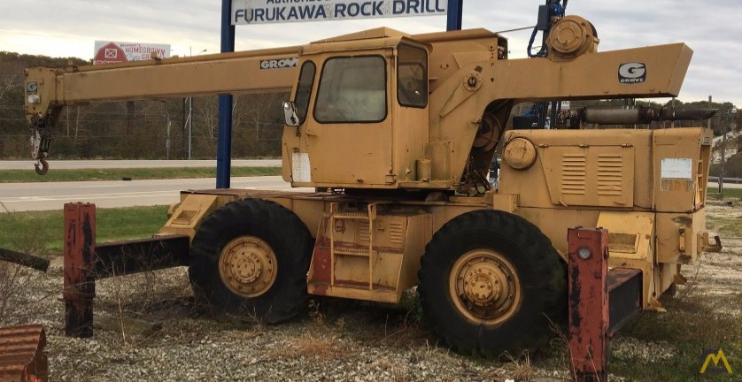 SOLD Grove RT60S Rough Terrain Crane 0