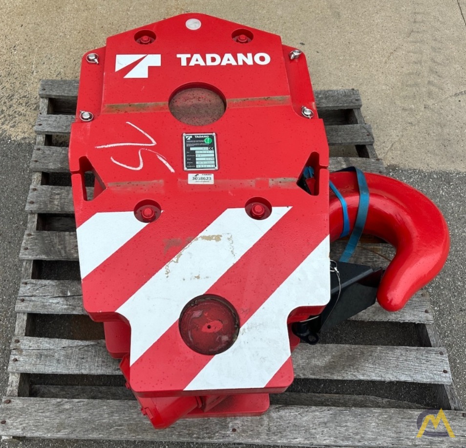 SOLD New 80-ton 3-sheave Tadano HookBlock 1