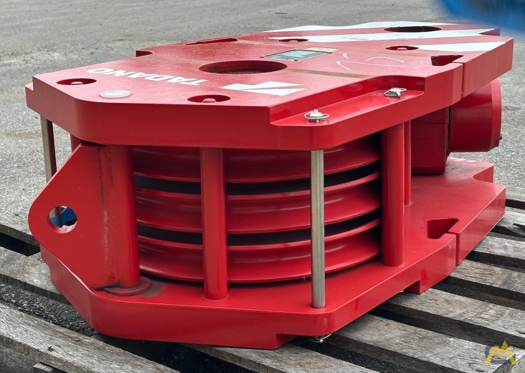 SOLD New 80-ton 3-sheave Tadano HookBlock 2