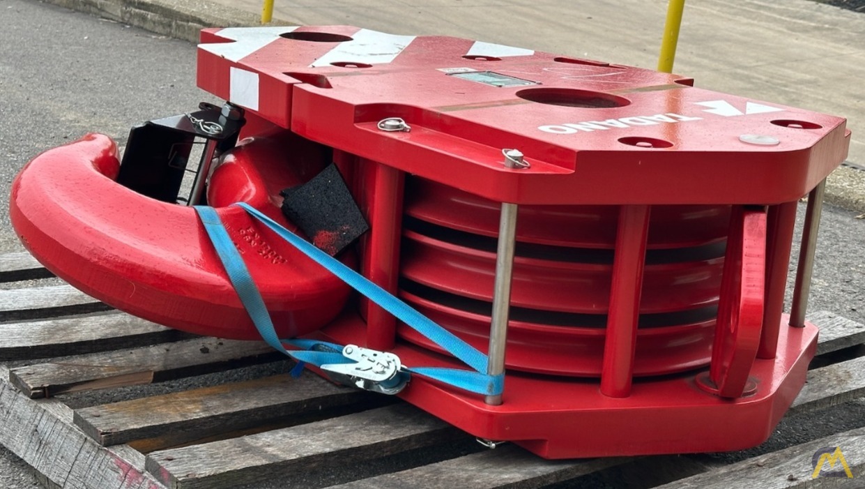 SOLD New 80-ton 3-sheave Tadano HookBlock 3