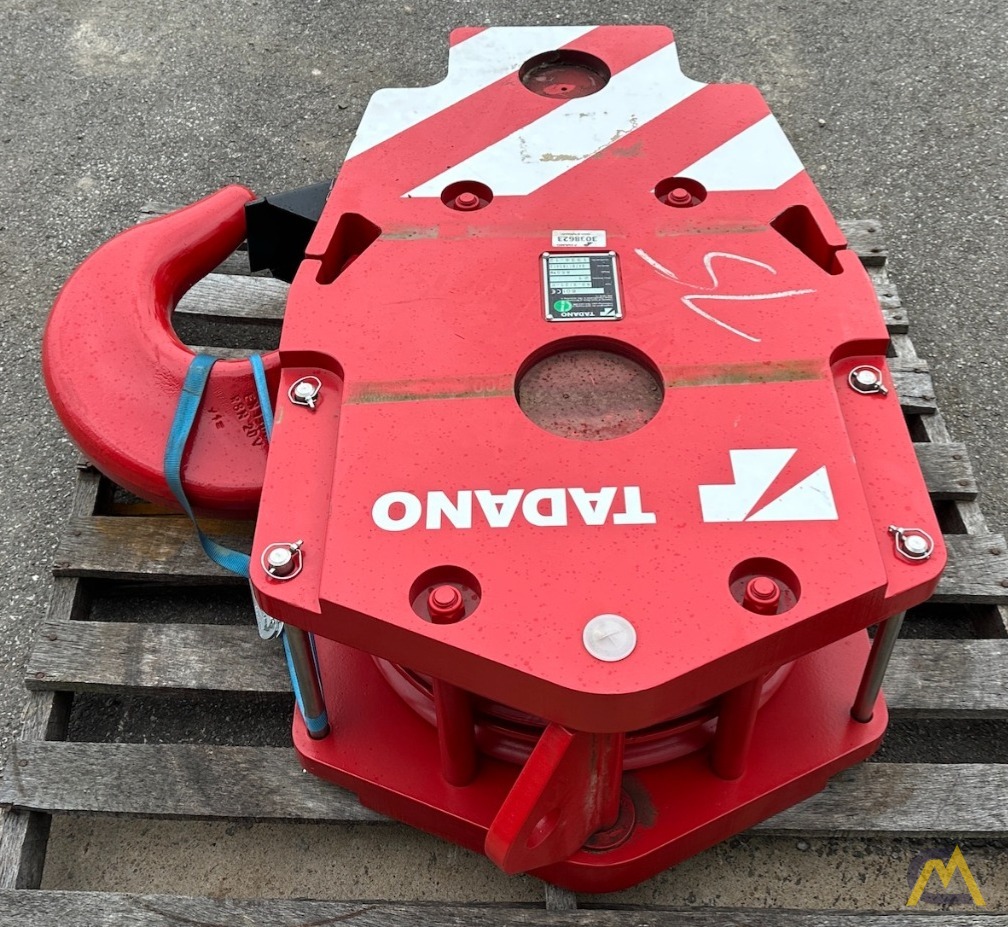 SOLD New 80-ton 3-sheave Tadano HookBlock 5