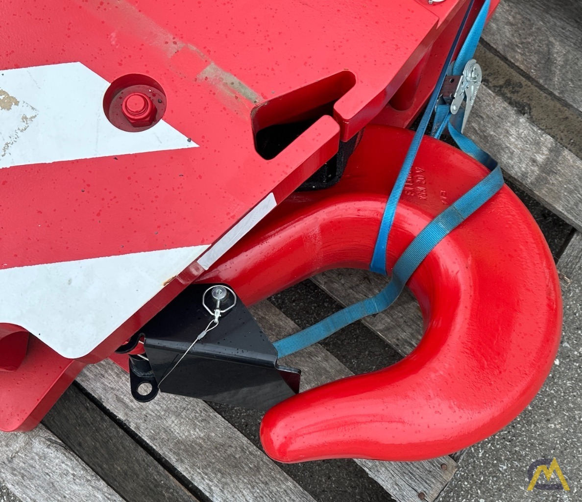 SOLD New 80-ton 3-sheave Tadano HookBlock 6