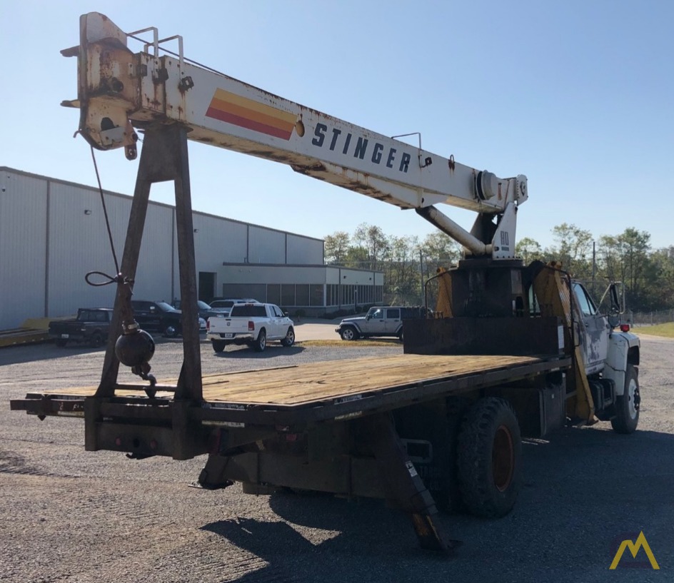 SOLD Ro Stinger TC 2857 14.4-ton Boom Truck Crane on Ford 3