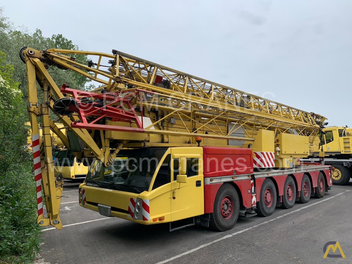 Spierings SK599-AT5 9-Ton Truck Mounted Self Erecting Mobile Tower Crane 0