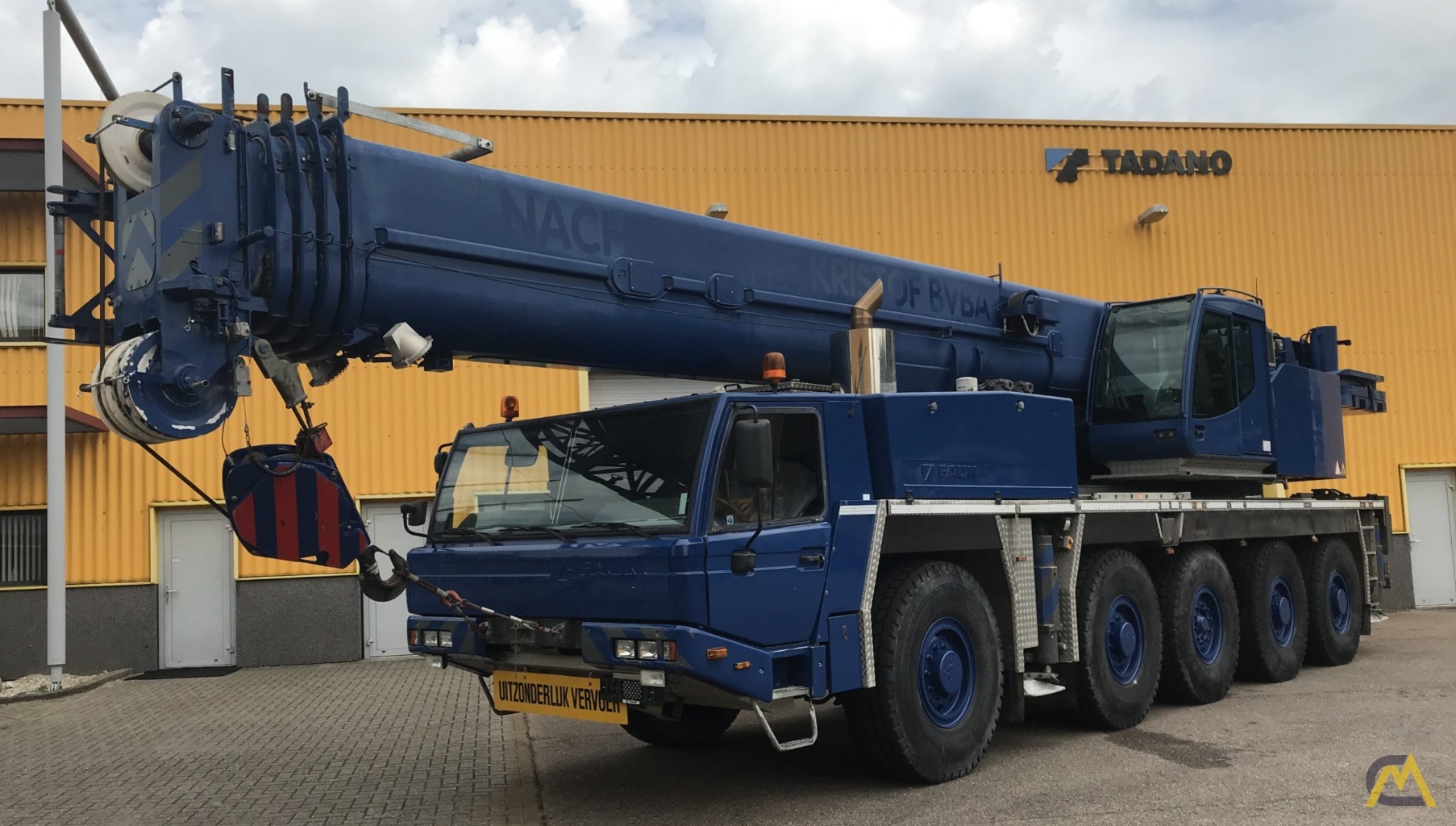 Tadano Faun ATF 110G-5 110-ton metric All Terrain Crane 3