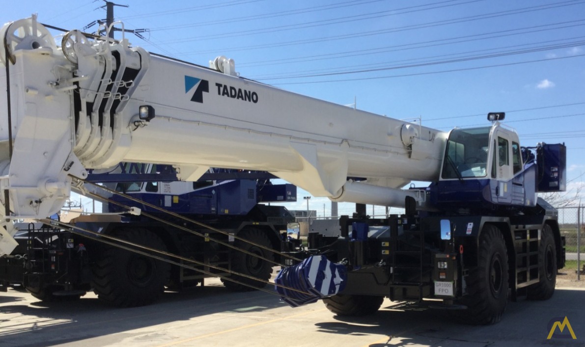 Tadano GR-1000XL 100-Ton Rough Terrain Crane 3