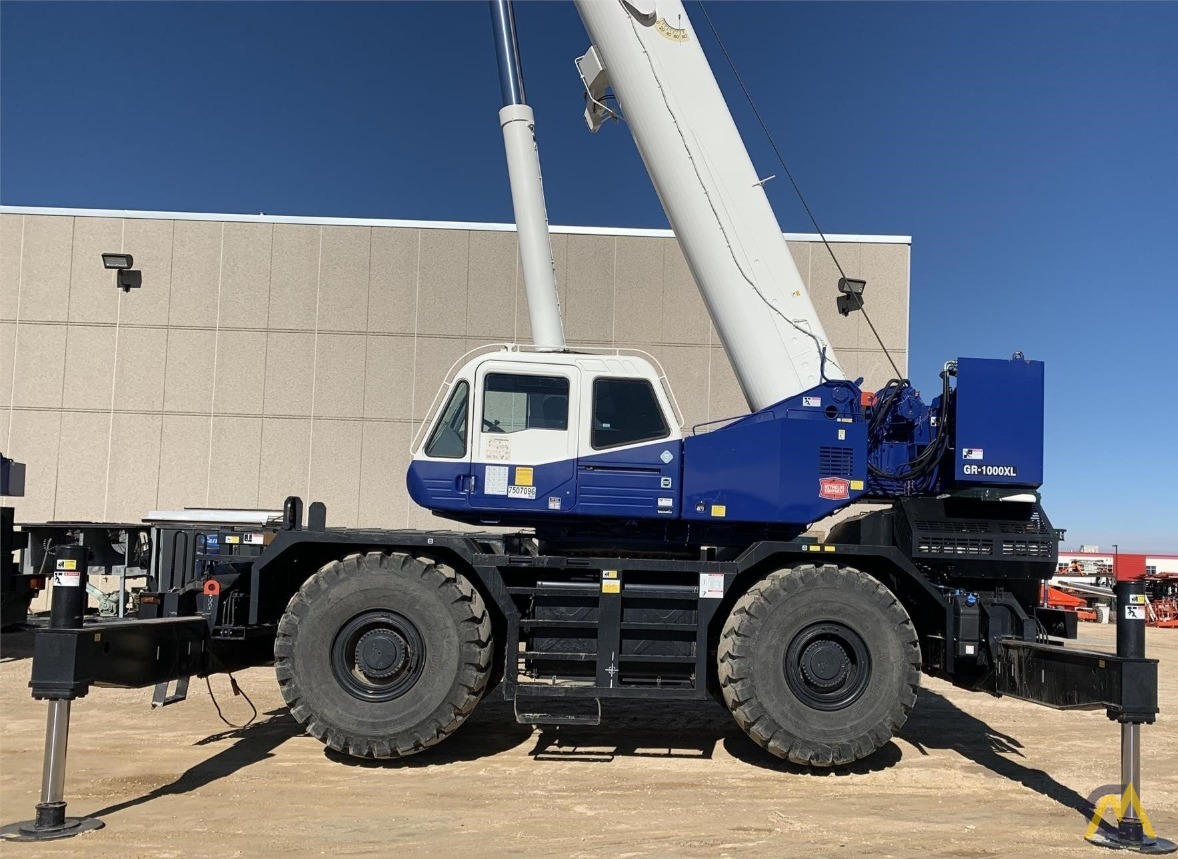 Tadano GR-1000XL 100-Ton Rough Terrain Crane 1