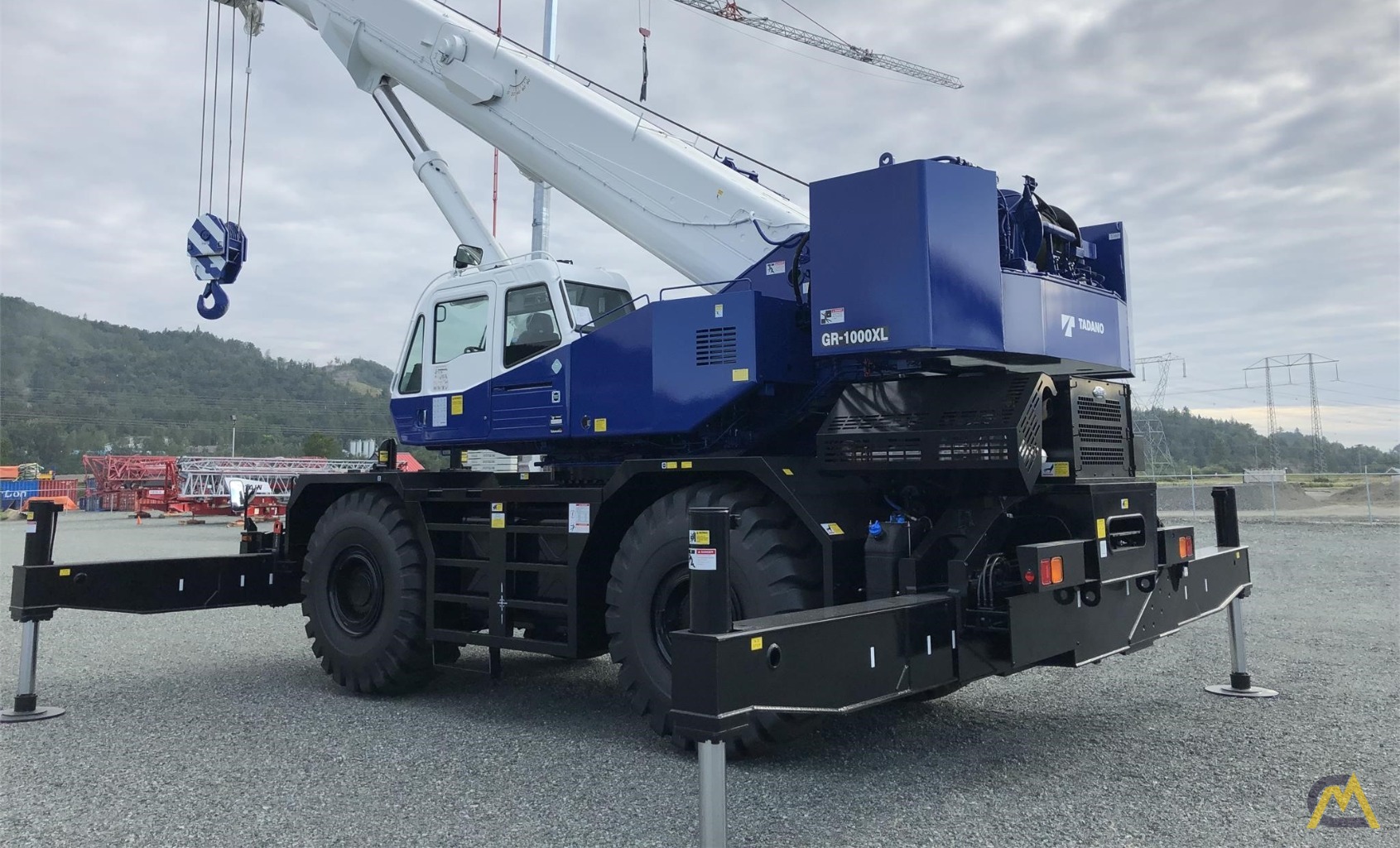 Tadano GR-1000XL-3 100-Ton Rough Terrain Crane 7