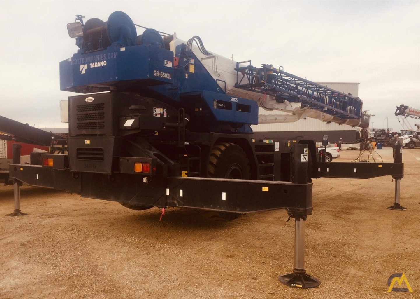 Tadano GR-550XL-2 55-Ton Rough Terrain Crane 4