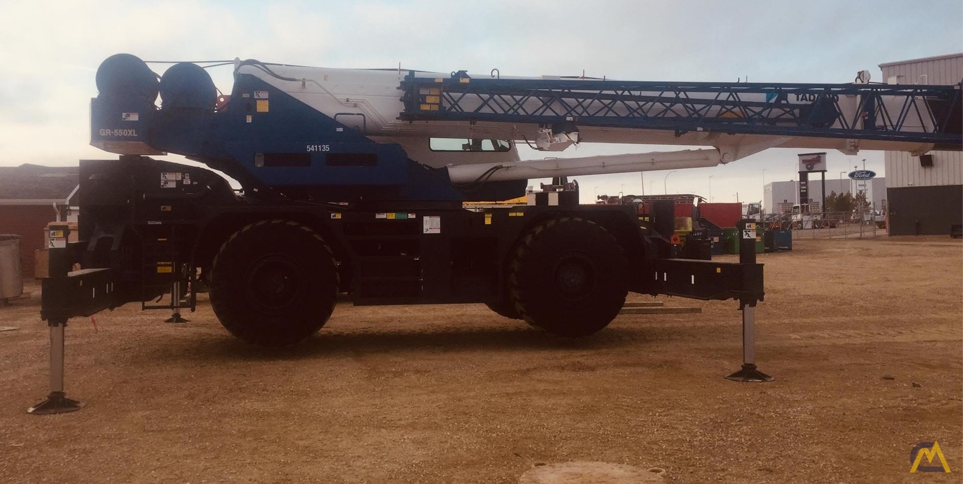 Tadano GR-550XL-2 55-Ton Rough Terrain Crane 5