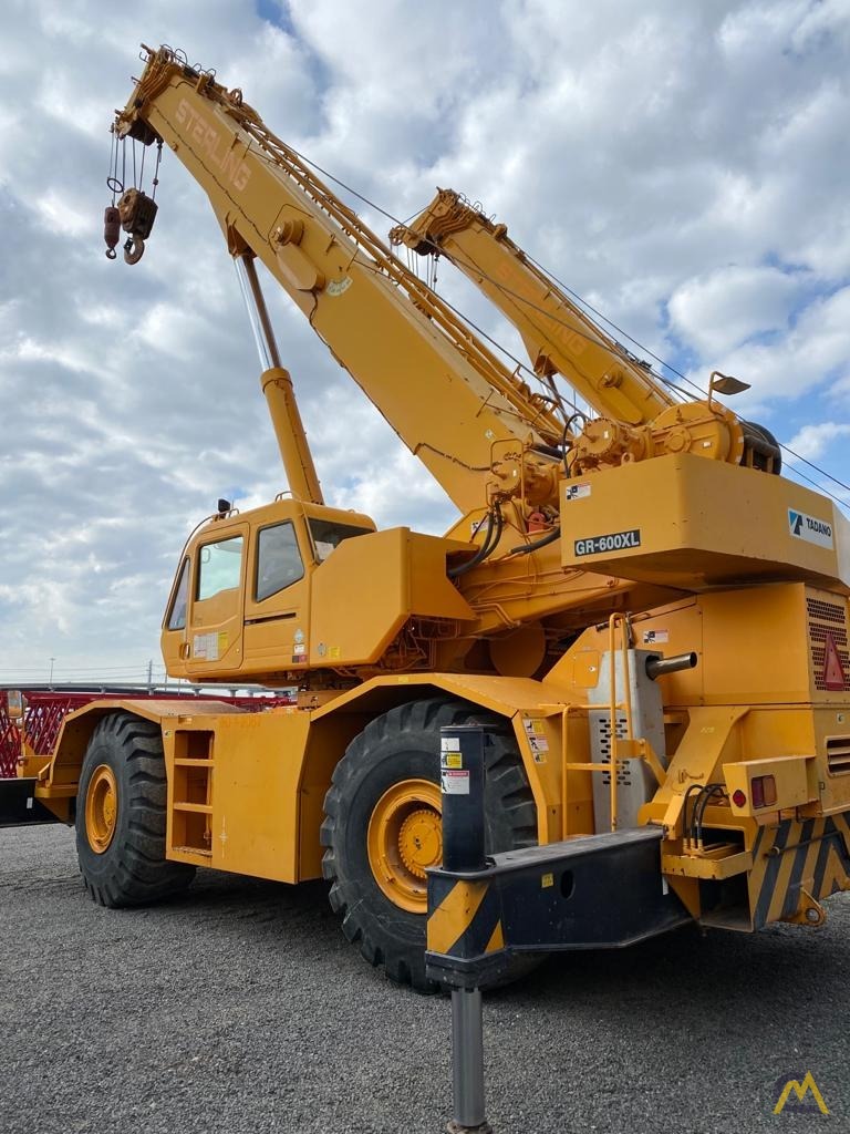 SOLD Tadano GR-600XL-1 Rough Terrain Crane 3