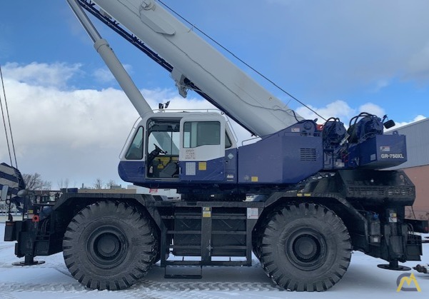 Tadano GR-750XL 75-Ton Rough Terrain Crane 7