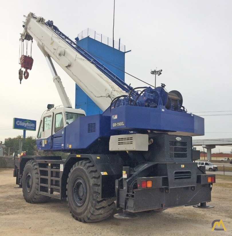 Tadano GR-750XL 75-Ton Rough Terrain Crane 0