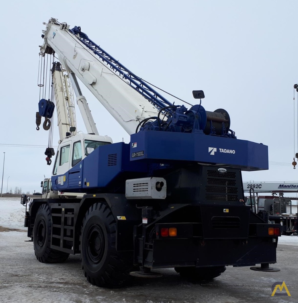 Tadano GR-750XL 75-Ton Rough Terrain Crane 0