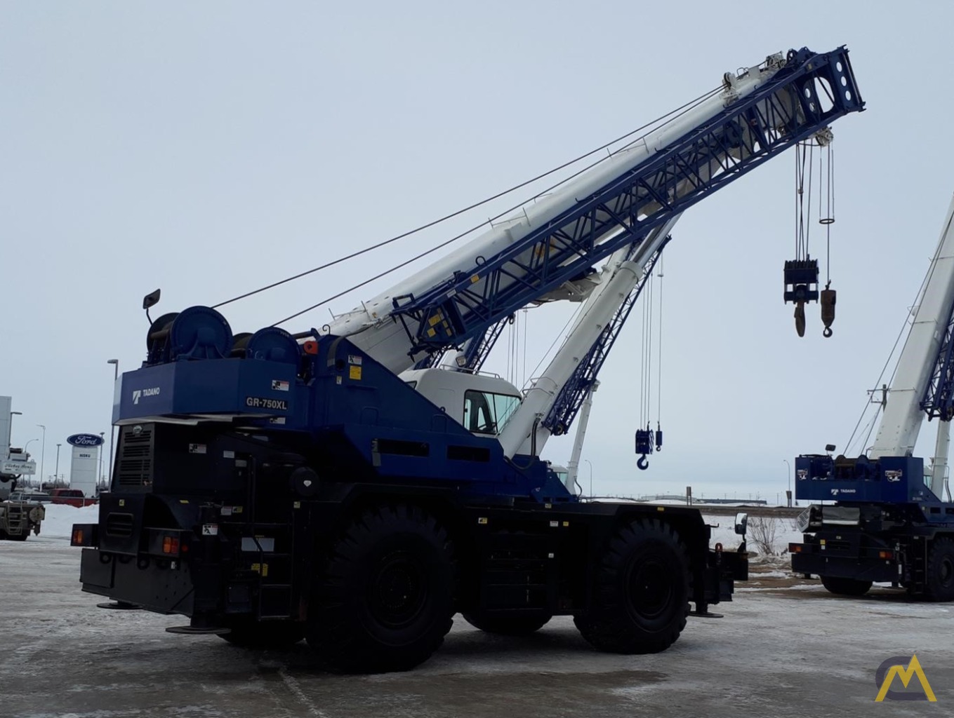 Tadano GR-750XL 75-Ton Rough Terrain Crane 5