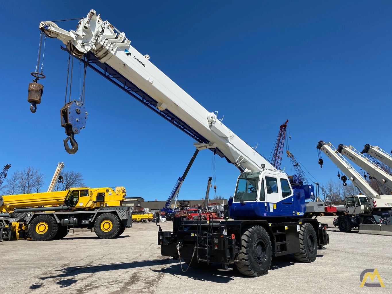 Tadano GR350XL 35Ton Rough Terrain Crane For Sale Hoists & Material