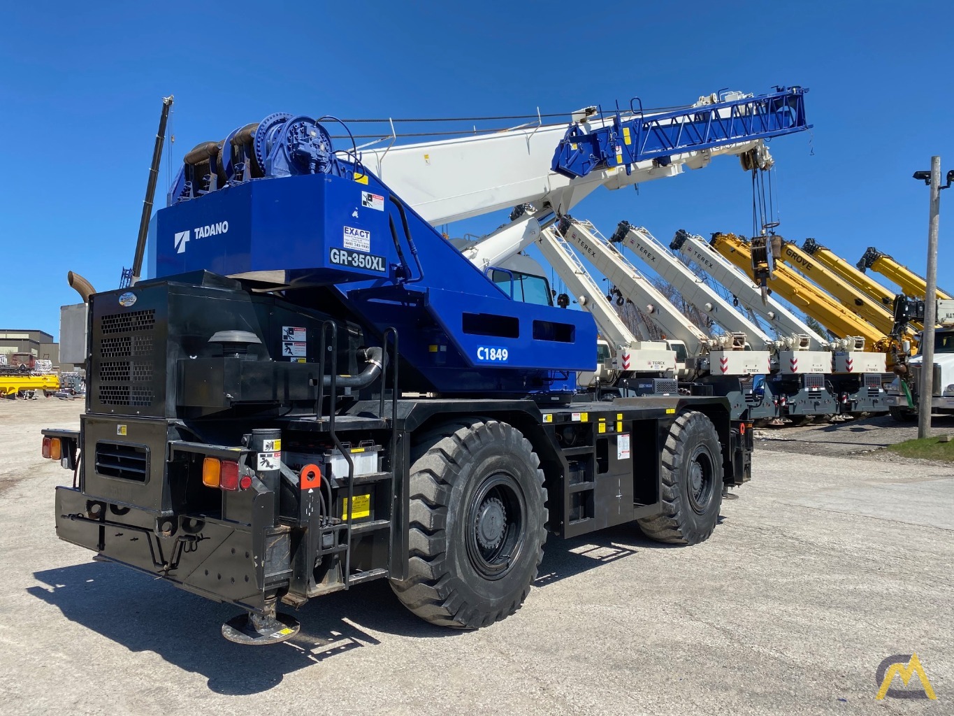Tadano GR-350XL 35-Ton Rough Terrain Crane 6