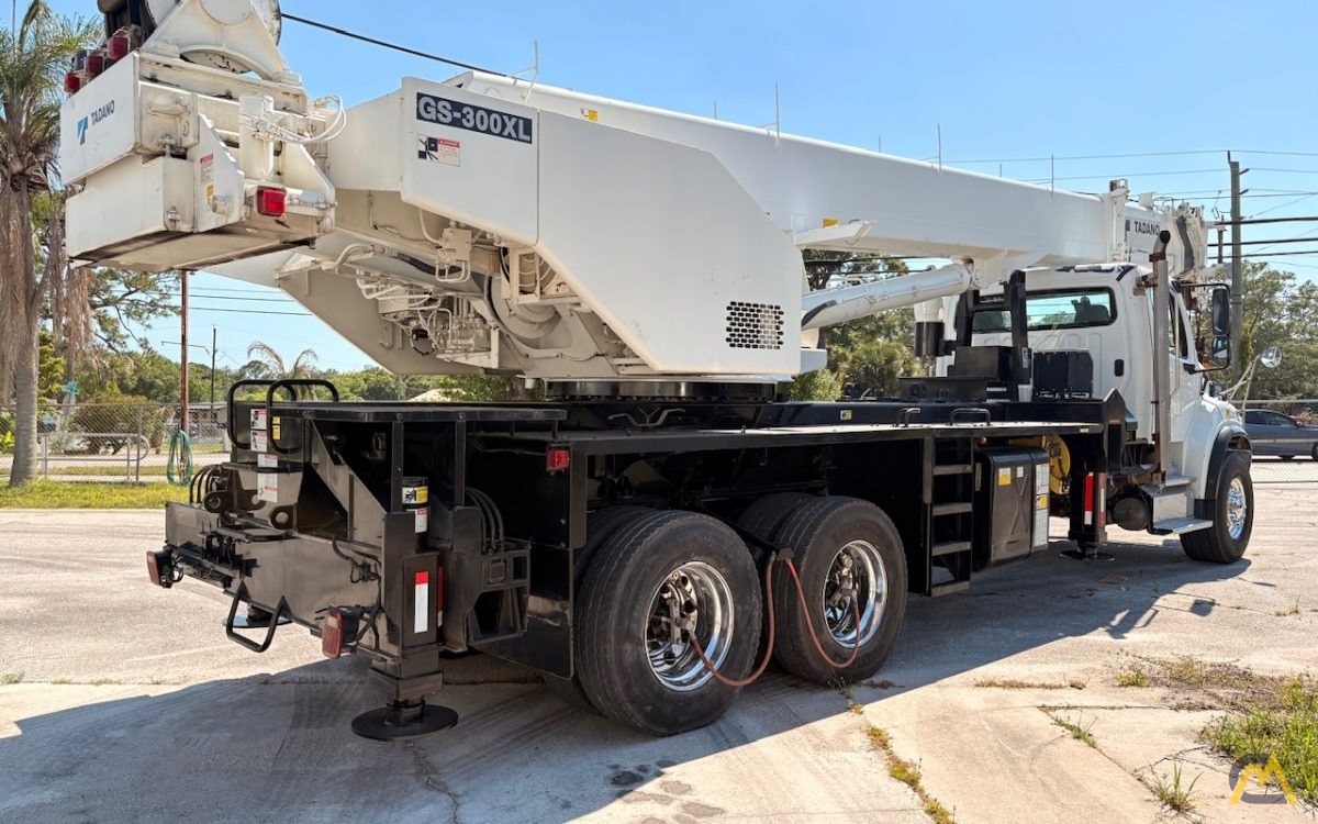 Tadano GS-300XL-1 Boom Truck Crane on Freightliner 11