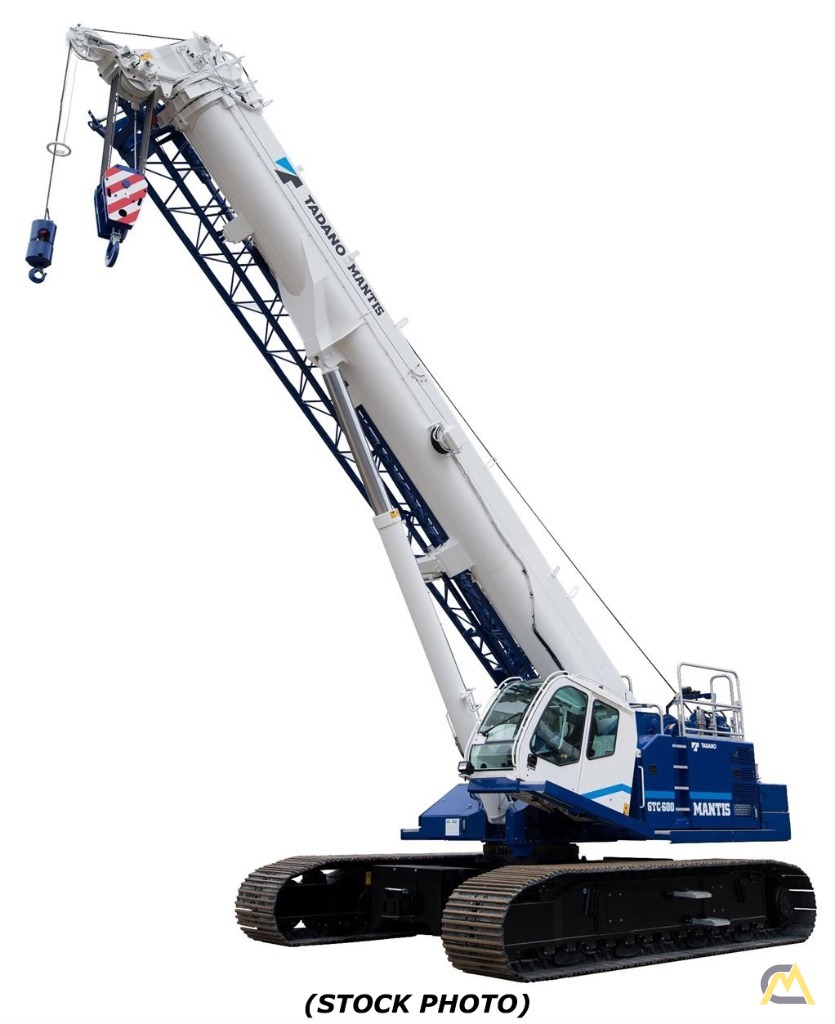 Tadano Mantis GTC-600 66-TonTelescopic Boom Crawler Cranes 0