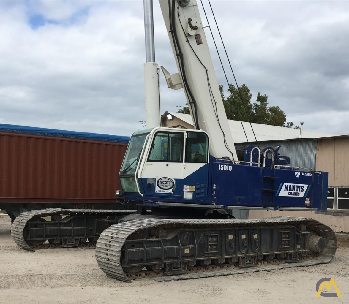 Tadano Mantis 15010 77-ton Telescopic Boom Crawler Crane 3