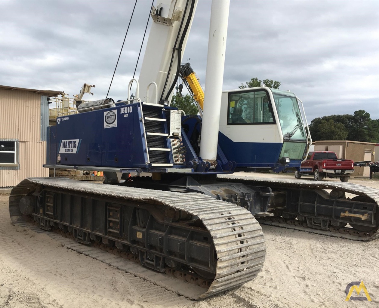 Tadano Mantis 15010 77-ton Telescopic Boom Crawler Crane 5