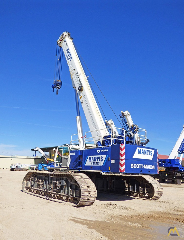 Tadano Mantis 20010 100-Ton Telescopic Crawler Crane 2