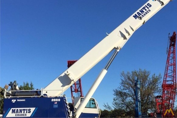 Tadano Mantis 20010 Telescopic Boom Crawler Crane 7