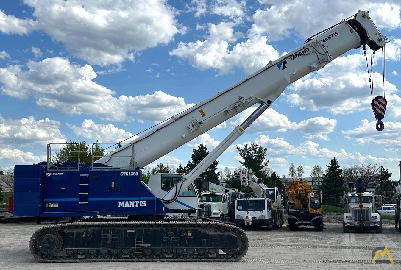 Tadano (Mantis) GTC-1300 Telescopic Boom Crawler Crane|130 TON 4