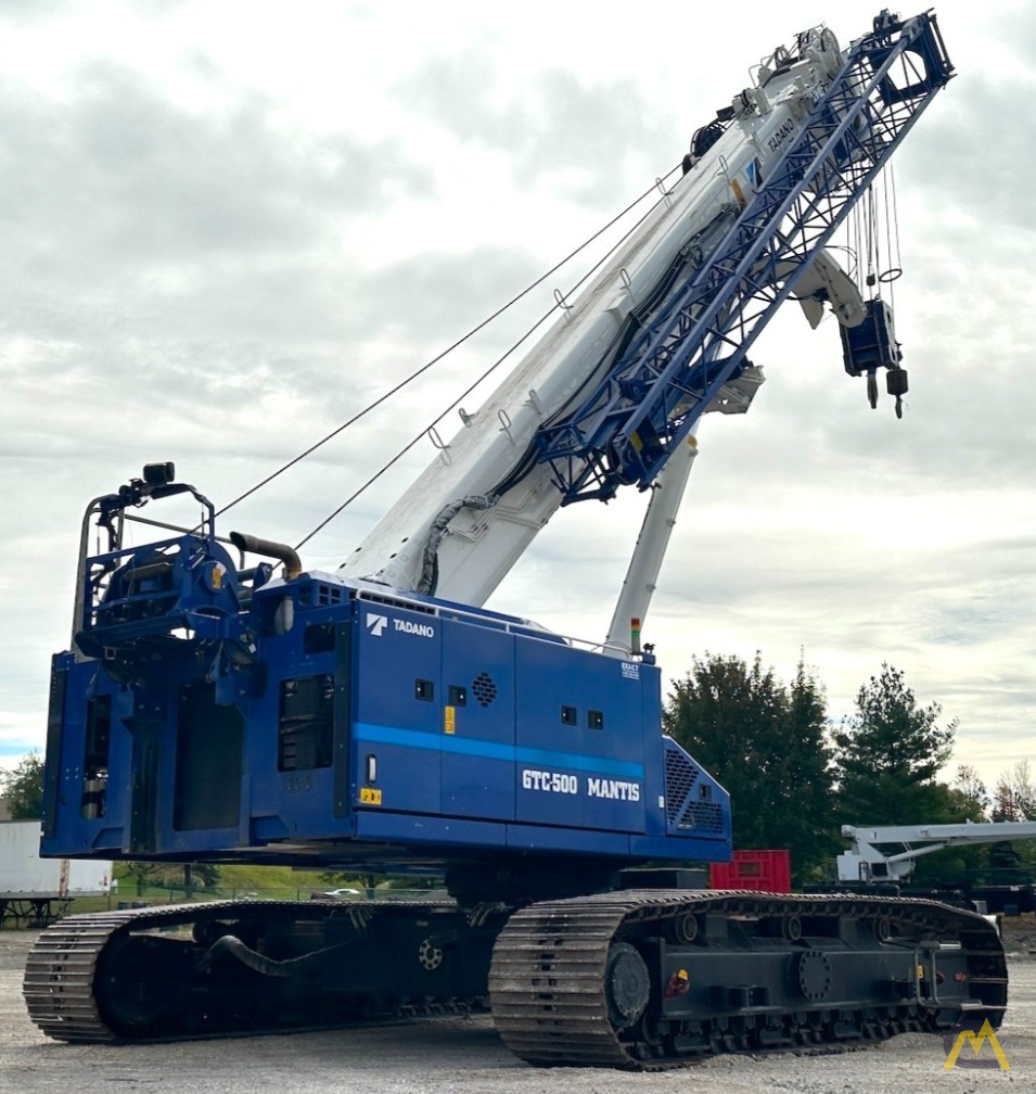 Tadano Mantis GTC-500 Teleboom Crawler Crane 5