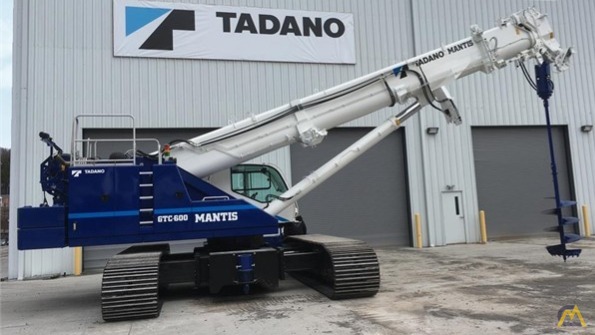 Tadano Mantis GTC-600 66-Ton Telescopic Boom Crawler Crane 2