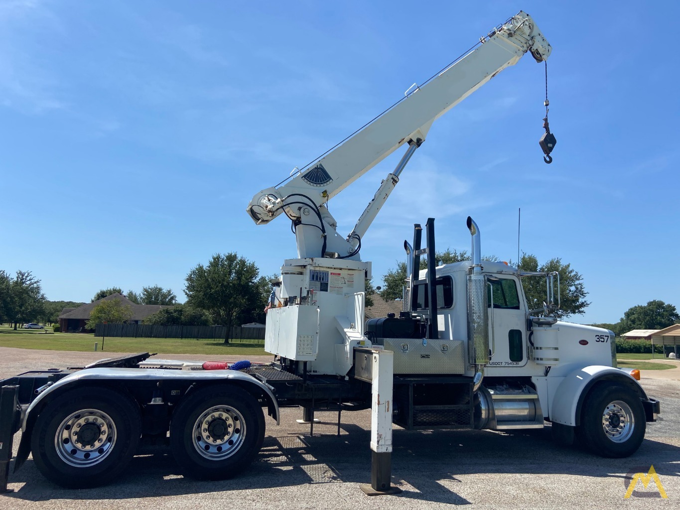 Tadano TM-1882 18-Ton Boom Truck Crane on Peterbilt 357 1