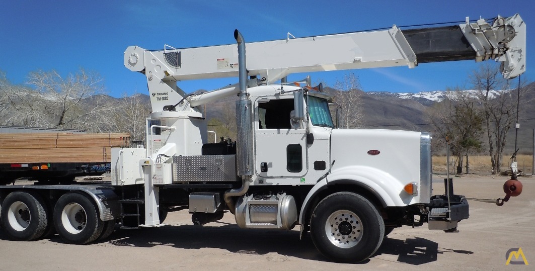 Tadano TM-1882 18-ton Boom Truck Crane on Peterbilt 357 0