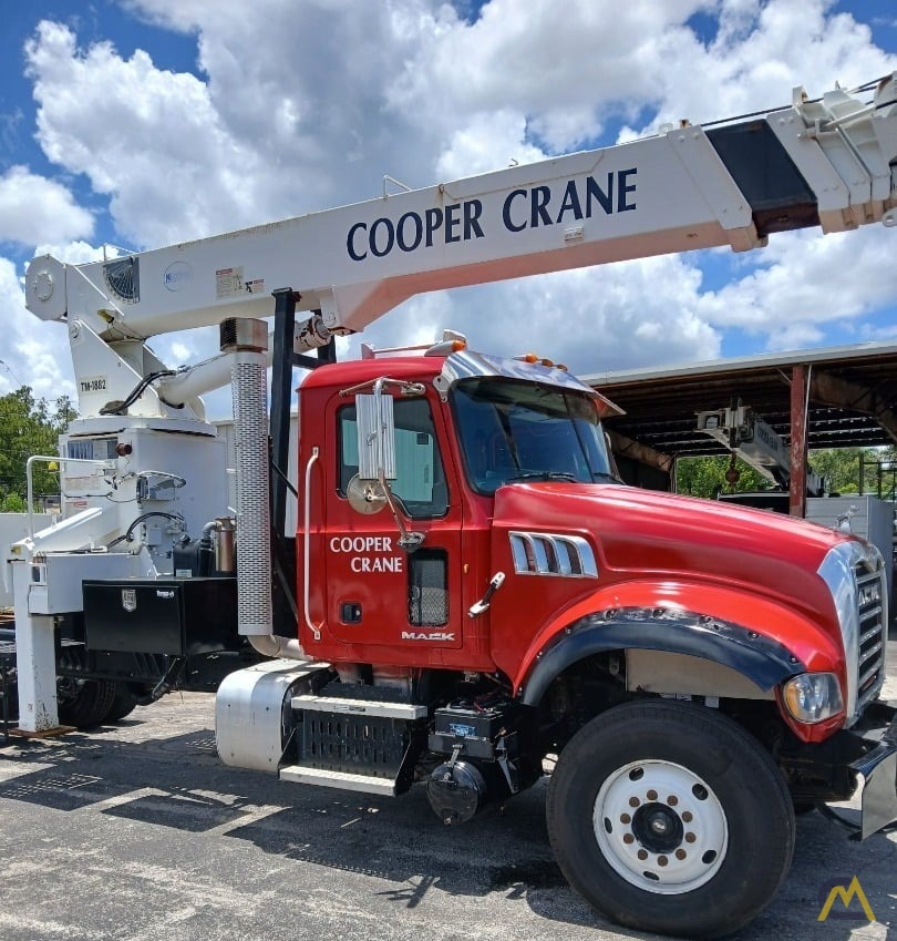 SOLD Tadano TM-1882 Tractor Mount Boom Truck Crane on Mack 3