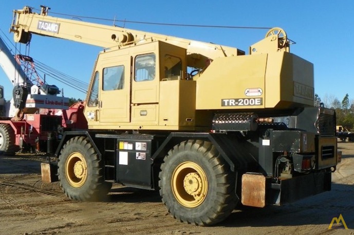 Tadano TR-200E 22-ton Rough Terrain Crane 10