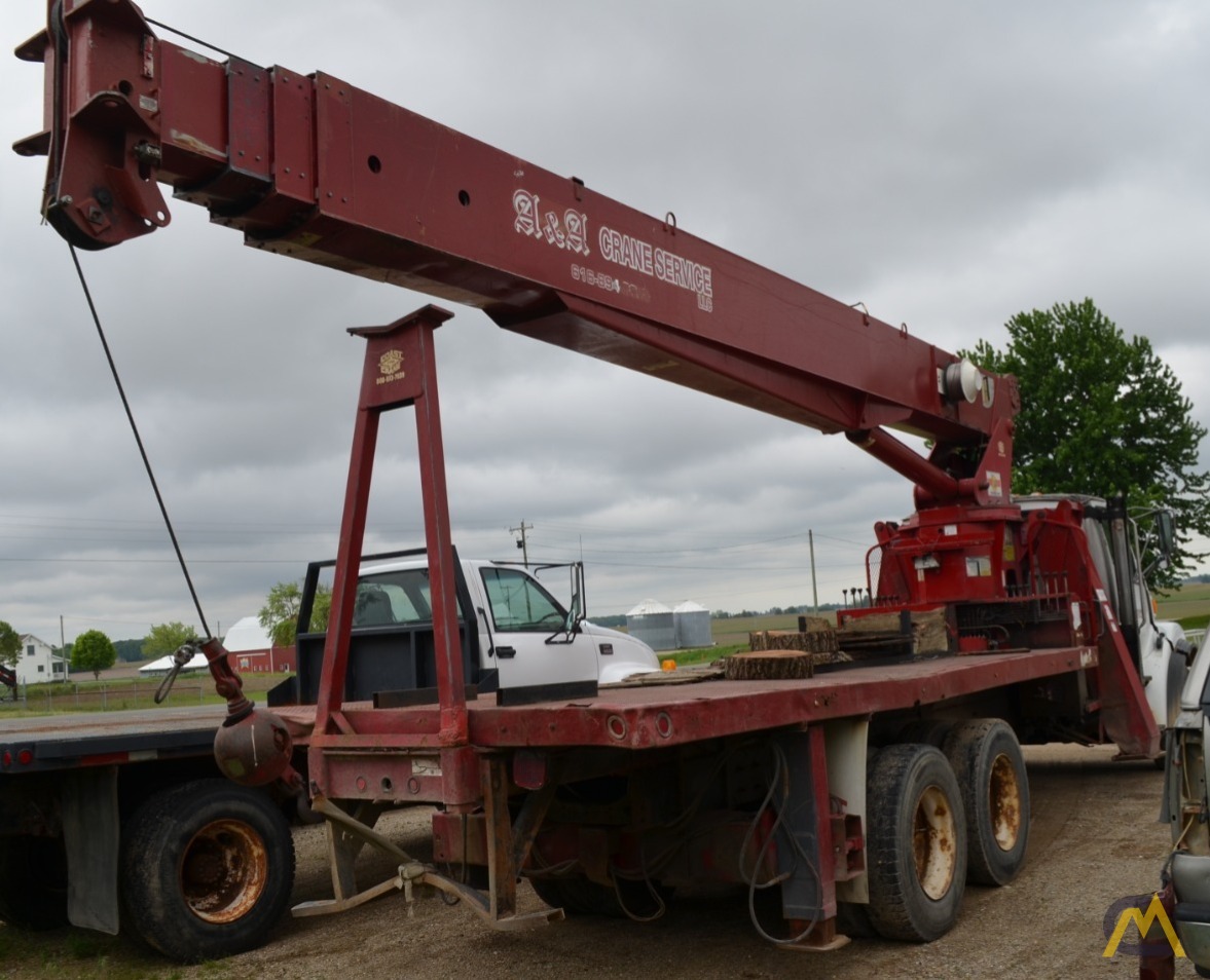 SOLD Terex BT 4792 Boom Truck Crane @ AUCTION 5
