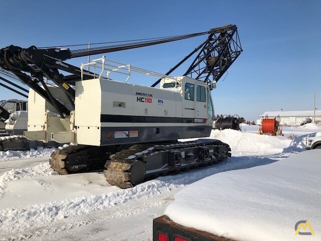 Terex American HC 110 110-Ton Lattice Boom Crawler Crane 1