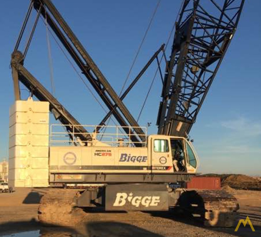 Terex American HC 275 275-ton Lattice Boom Crawler Crane 0