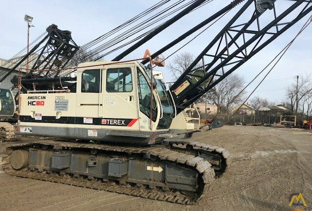 Terex American HC 80 80-ton Lattice Boom Crawler Crane 0