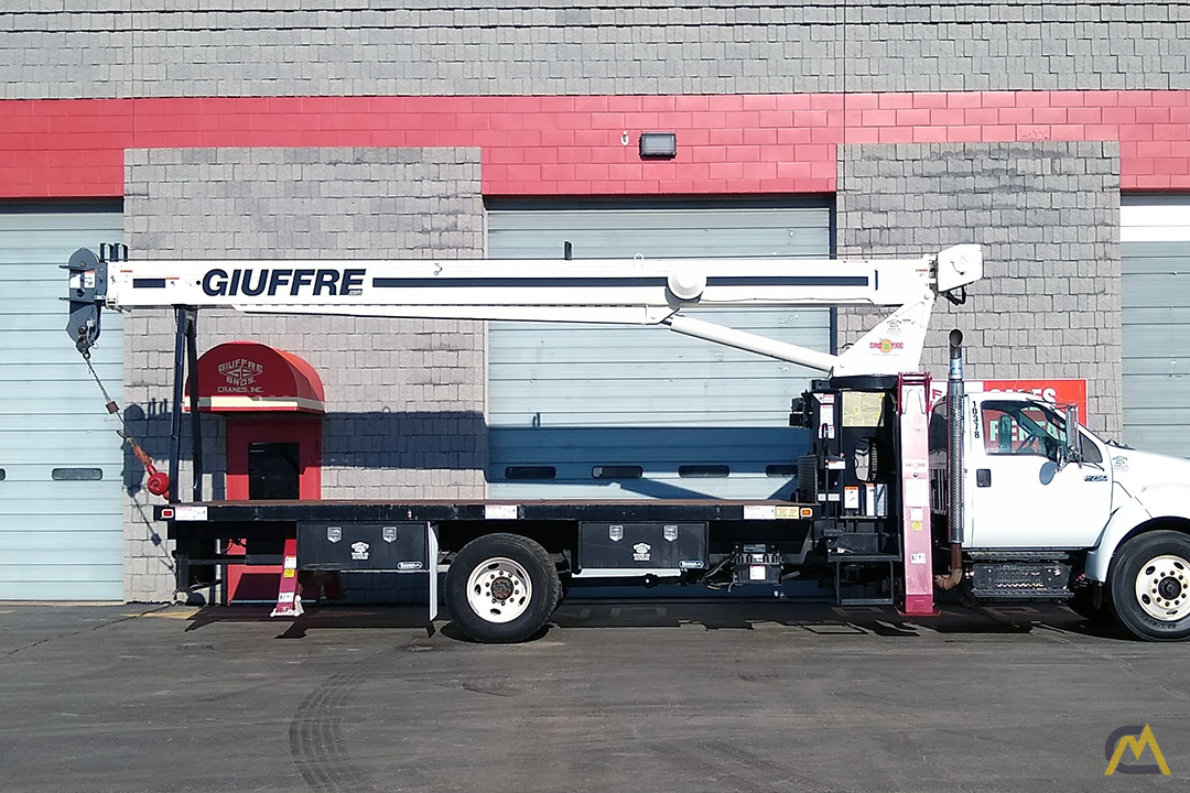 Terex BT 3870 19-ton Boom Truck on Ford F750XL 5