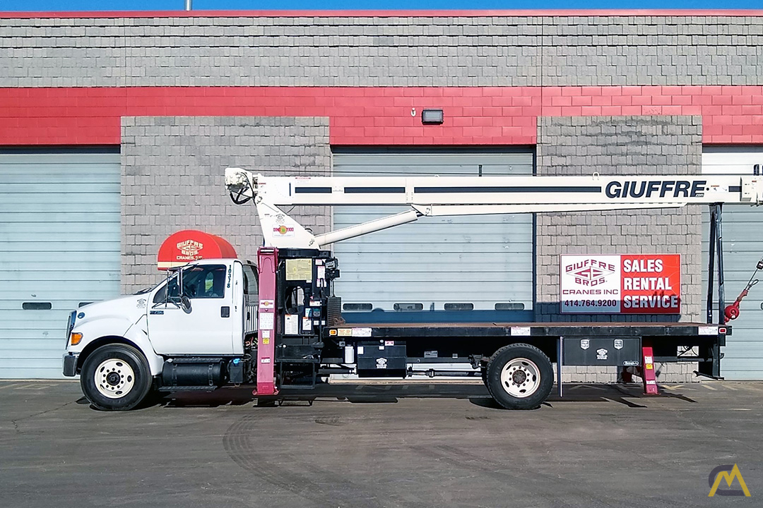 Terex BT 3870 19-ton Boom Truck on Ford F750XL 7