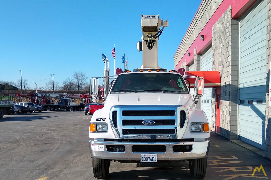 Terex BT 3870 19-ton Boom Truck on Ford F750XL 8