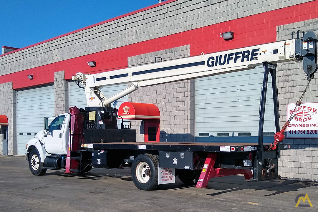 Terex BT 3870 19-ton Boom Truck on Ford F750XL 12