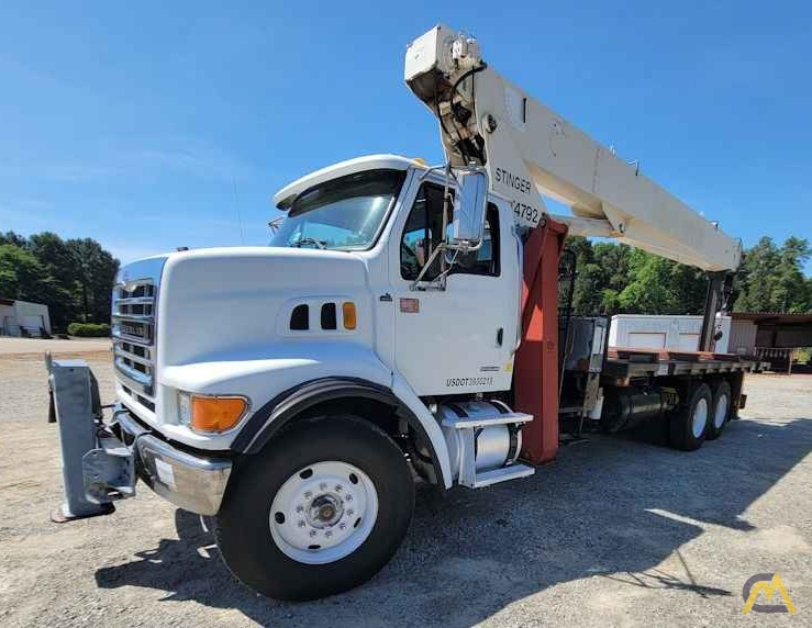 Terex BT 4792 Boom Truck Crane on Sterling LT8501 0