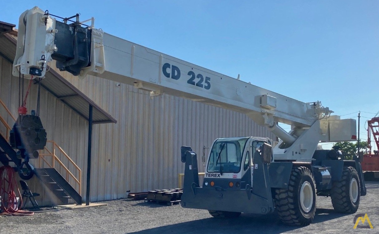 Terex CD 225 25-ton Down Cab Rough Terrain Crane 8