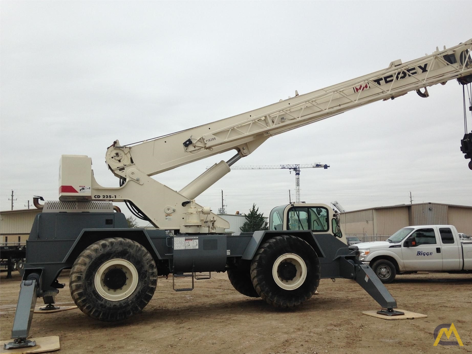 Terex CD 225 Down Cab Rough Terrain Crane 0