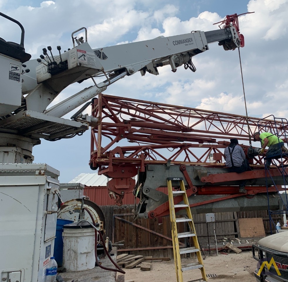 Terex Commander 4045 Utility Digger Derrick Telescopic Boom Service Truck Crane on Ford F 750 9