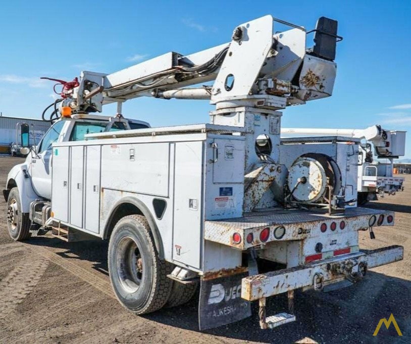 Terex Commander 4045 Utility Digger Derrick Telescopic Boom Service Truck Crane on Ford F 750 2